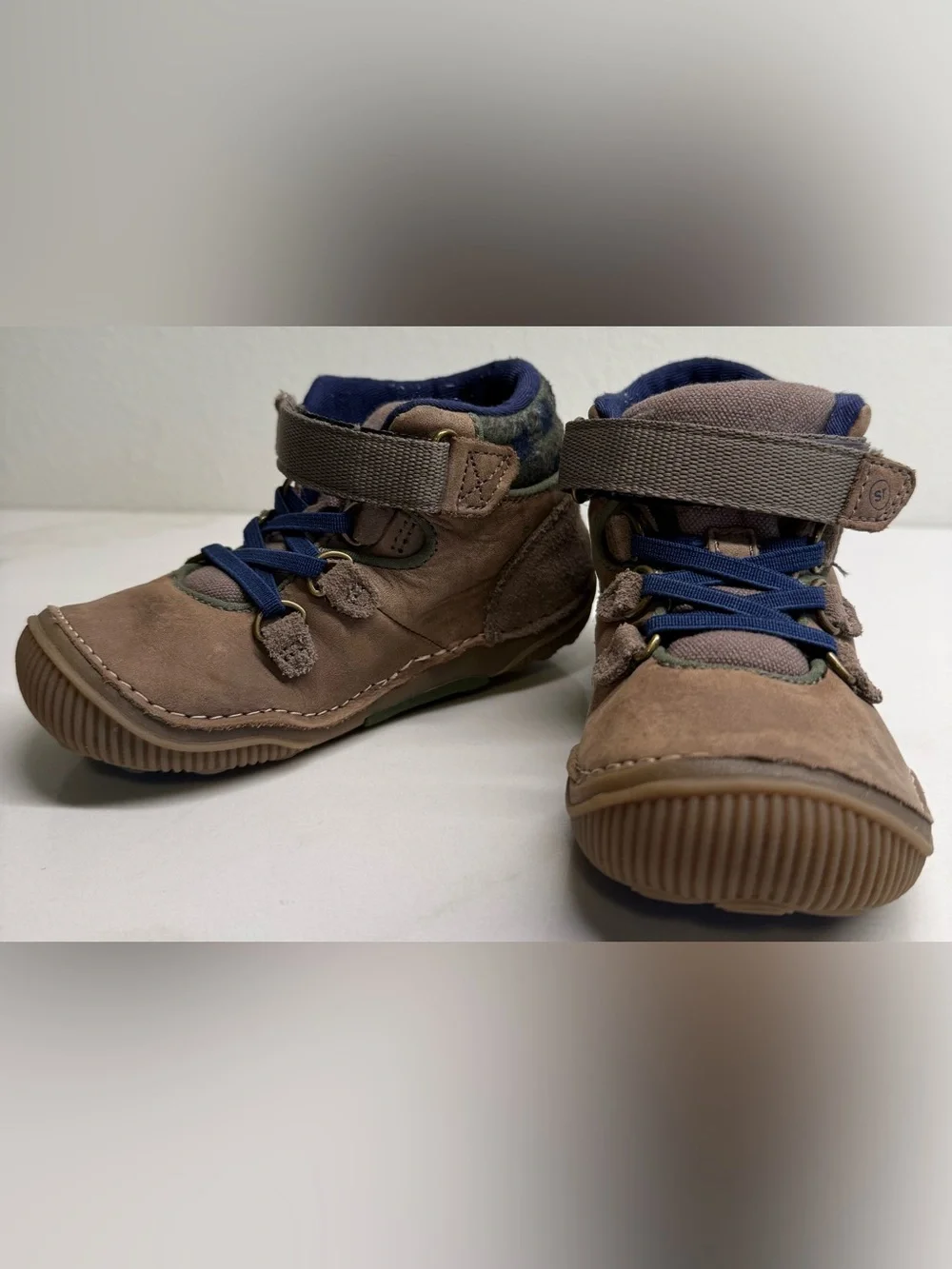 Stride Rite Gavin Boys Leather Boots Size 8.5W